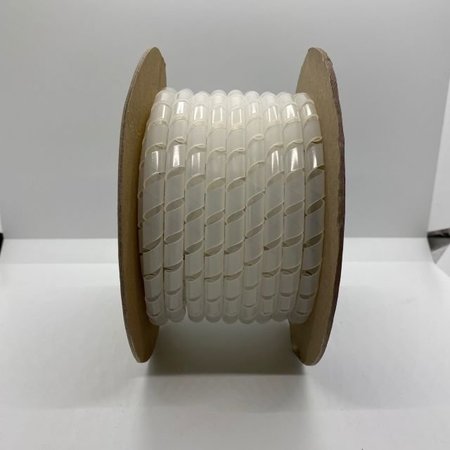 HELI-TUBE 3/8 In. OD X 50FT Nylon Spiral Wrap HT 3/8 N-50